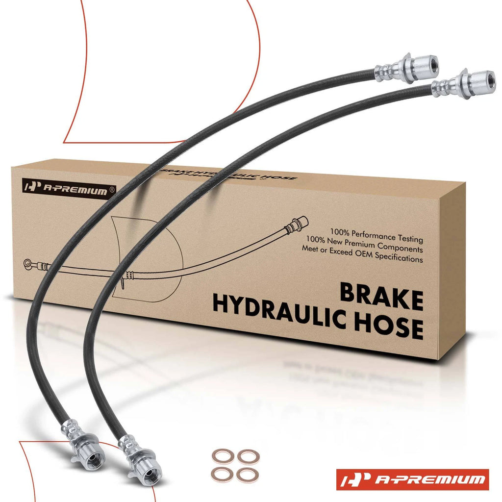 2X Rear Inner Brake Hydraulic Hose for Ford F-650 (2000–2003)