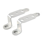 Silver Headlight Rearview Mirror Bracket for Car Spotlight