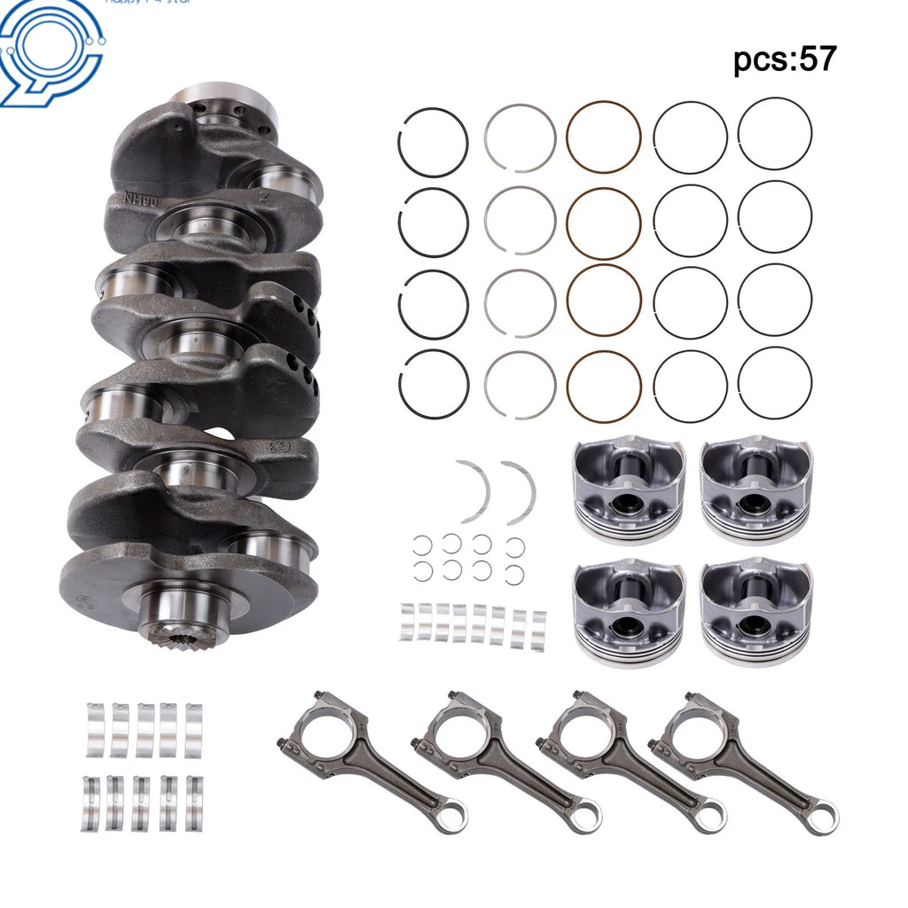 Engine Rebuild Overhaul Kit for Audi Volkswagen Skoda 2.0L 