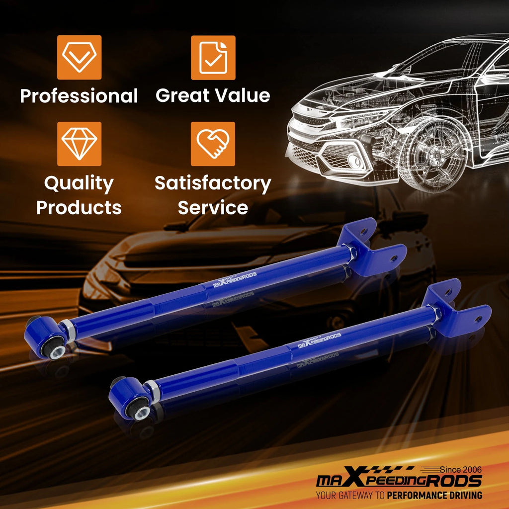 2X Adjustable Rear Lower Camber Control Arms for BMW 3 Series (1998-2006)