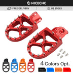 CNC Billet Wide Foot Pegs for Beta RR 125 250 300 350 400 450 X Trainer (2010–2023)