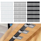 50 Tie Fastening Cable Organizers for Workspace Setup
