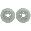 Set of 2 Bosch QuietCast Rear Disc Brake Rotors for ES300 Camry Solara (1992–2006)