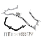 Engine Guard Crash Bar & Fairing Bracket Kit Chrome for Harley Touring Road King (2014–2023)