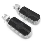 Skull Rubber Footpeg for Yamaha V-Star 1100 650 Stryker VMax Virago Bolt (1999–2023)