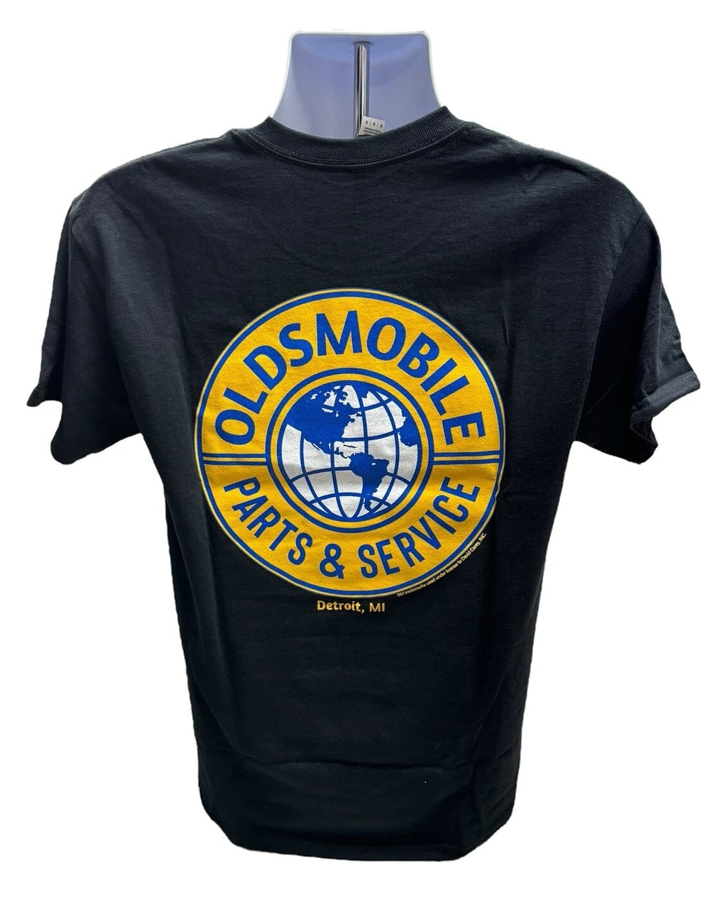 Oldsmobile Parts Service Black T-Shirt (Licensed) for Oldsmobile (N A–N A)