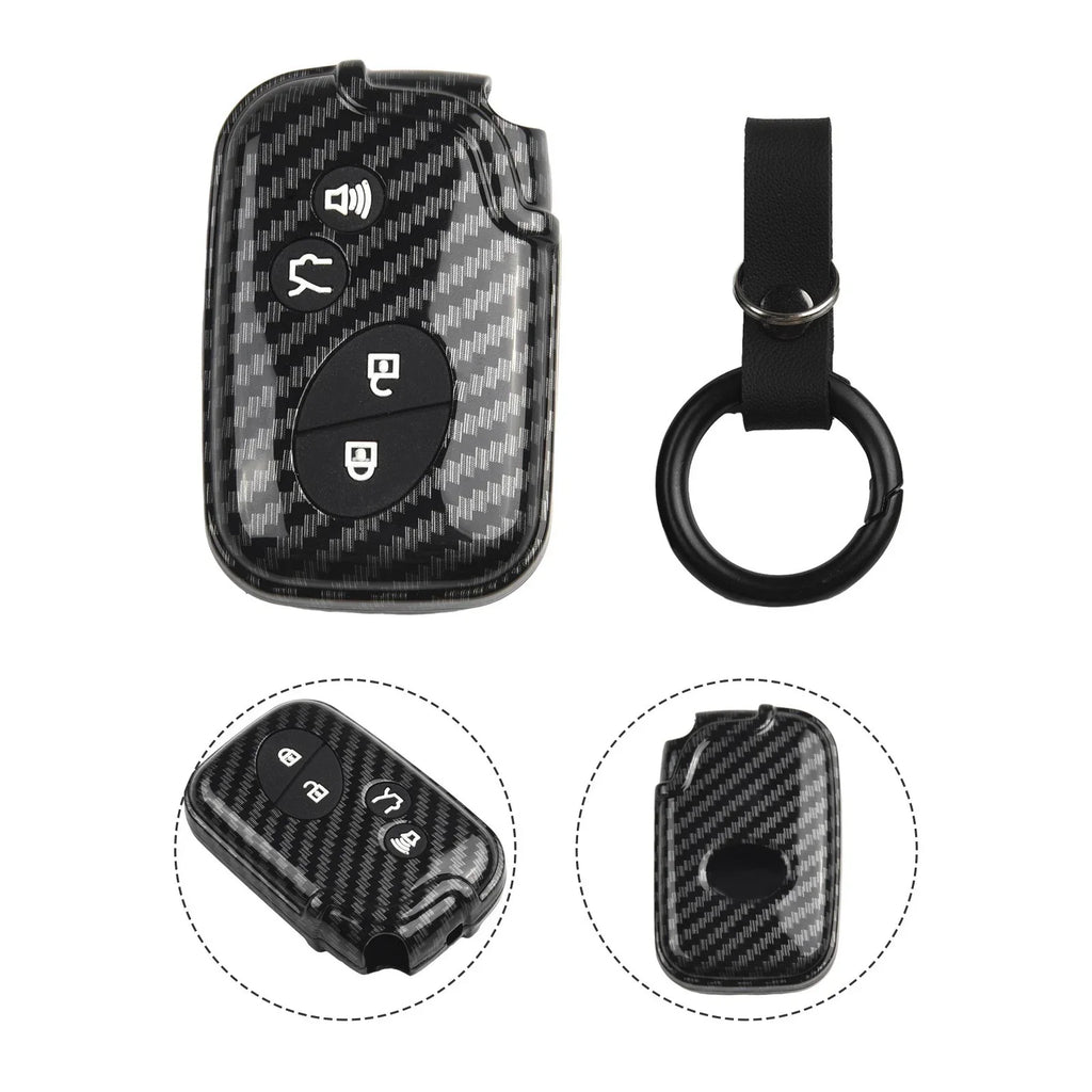 Key Cover Key Case Accessories Black 1 Pc