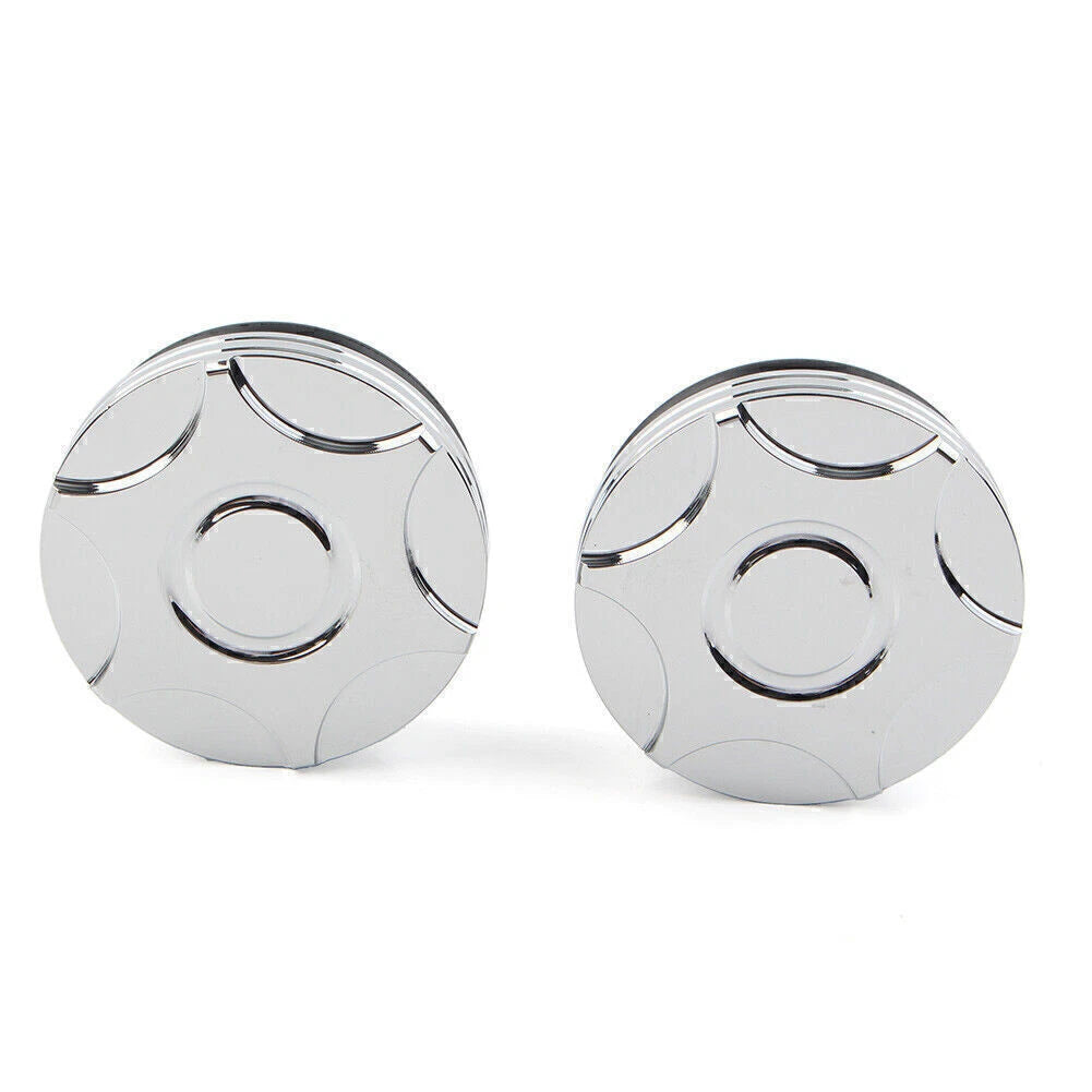 2 Pcs CNC Swingarm Pivot Bolt Covers for Harley V-Rod (2006–2017)