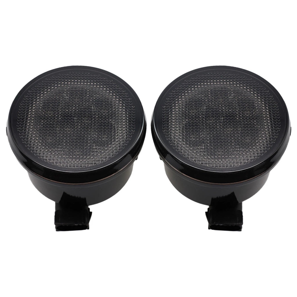 2X Turn Signal Lights for Car Truck (Amber LED Smoke Lens)