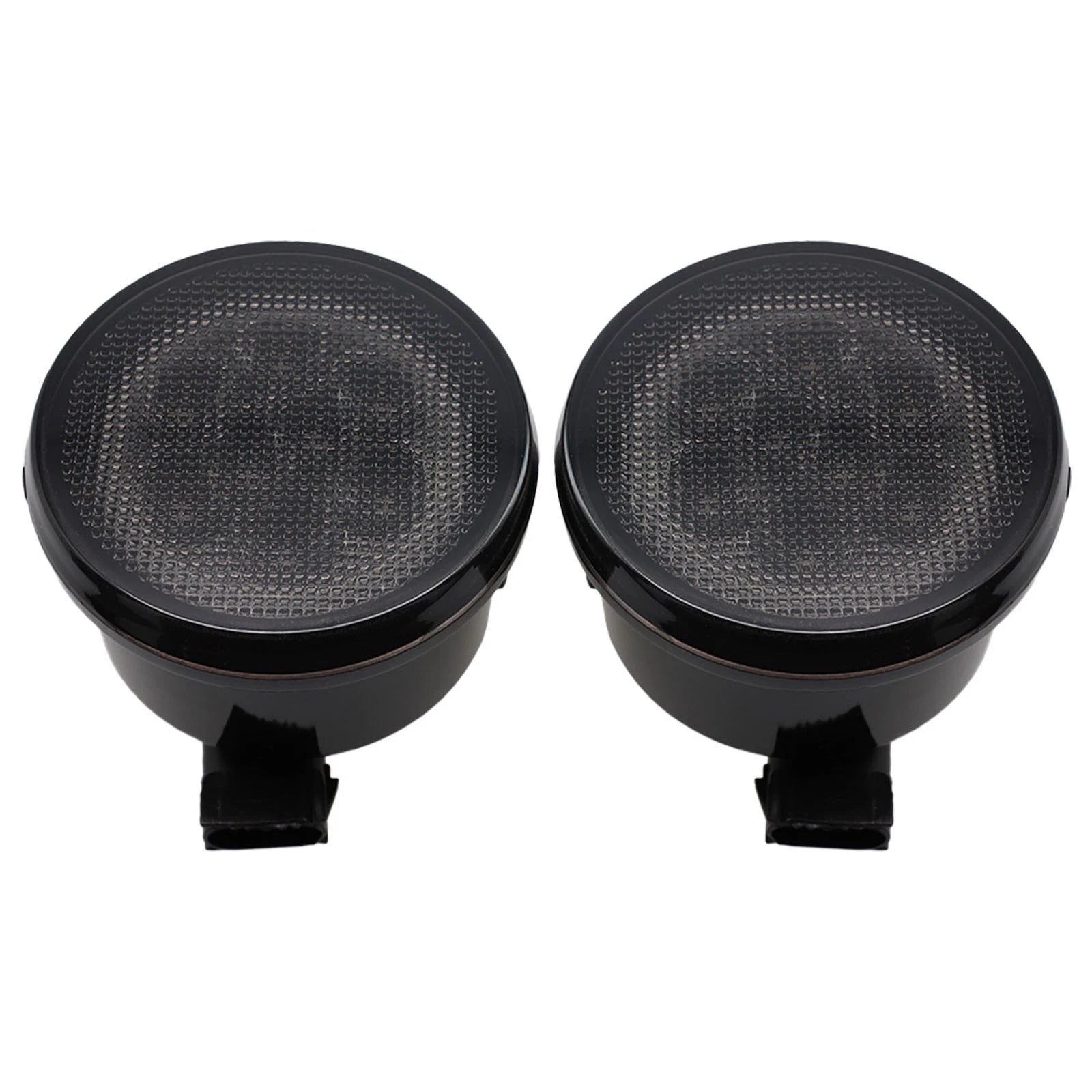 2X Turn Signal Lights for Car Truck (Amber LED Smoke Lens)
