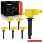 6X Yellow Ignition Coil for Mercedes-Benz C230 C280 S400 GL320