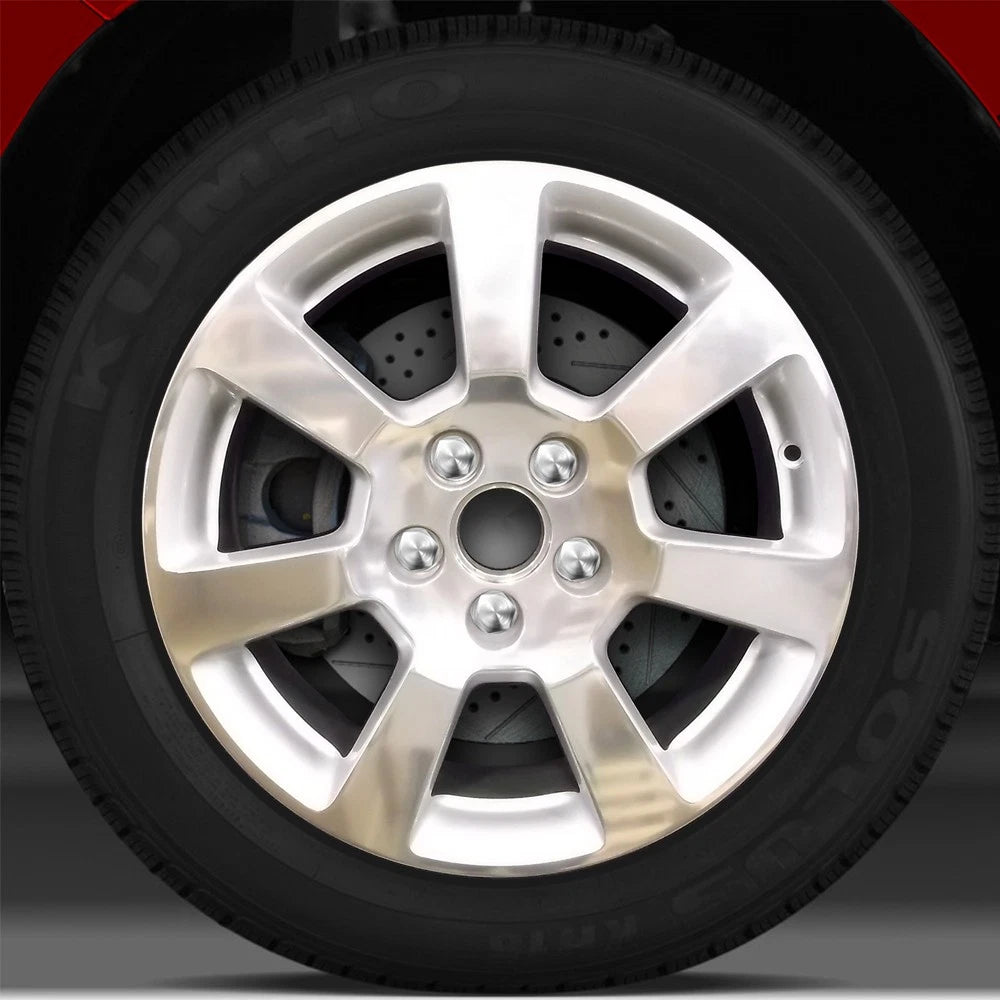 17x7.5 Factory Wheel (Bright Medium Silver) For 2006-2007 Cadillac CTS