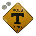 Tennessee Volunteers Metal Crossing Sign 6"x6"