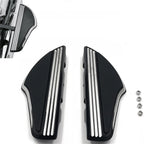 Shark Fin Defiance Leaf Passenger Footboard Kit for Harley Touring (1993–Present)