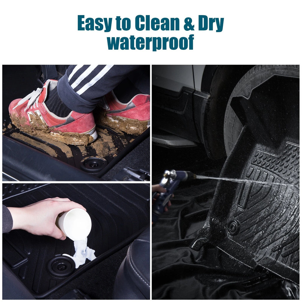 Set of 3D Floor Mats for Subaru Impreza (2012–2016) TPE Rubber All Weather