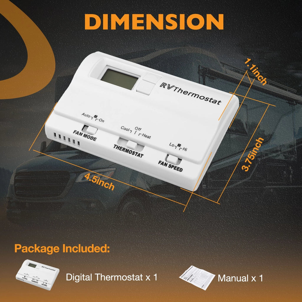 Digital Thermostat for Coleman Mach Air Conditioners (Year Range Not Specified)
