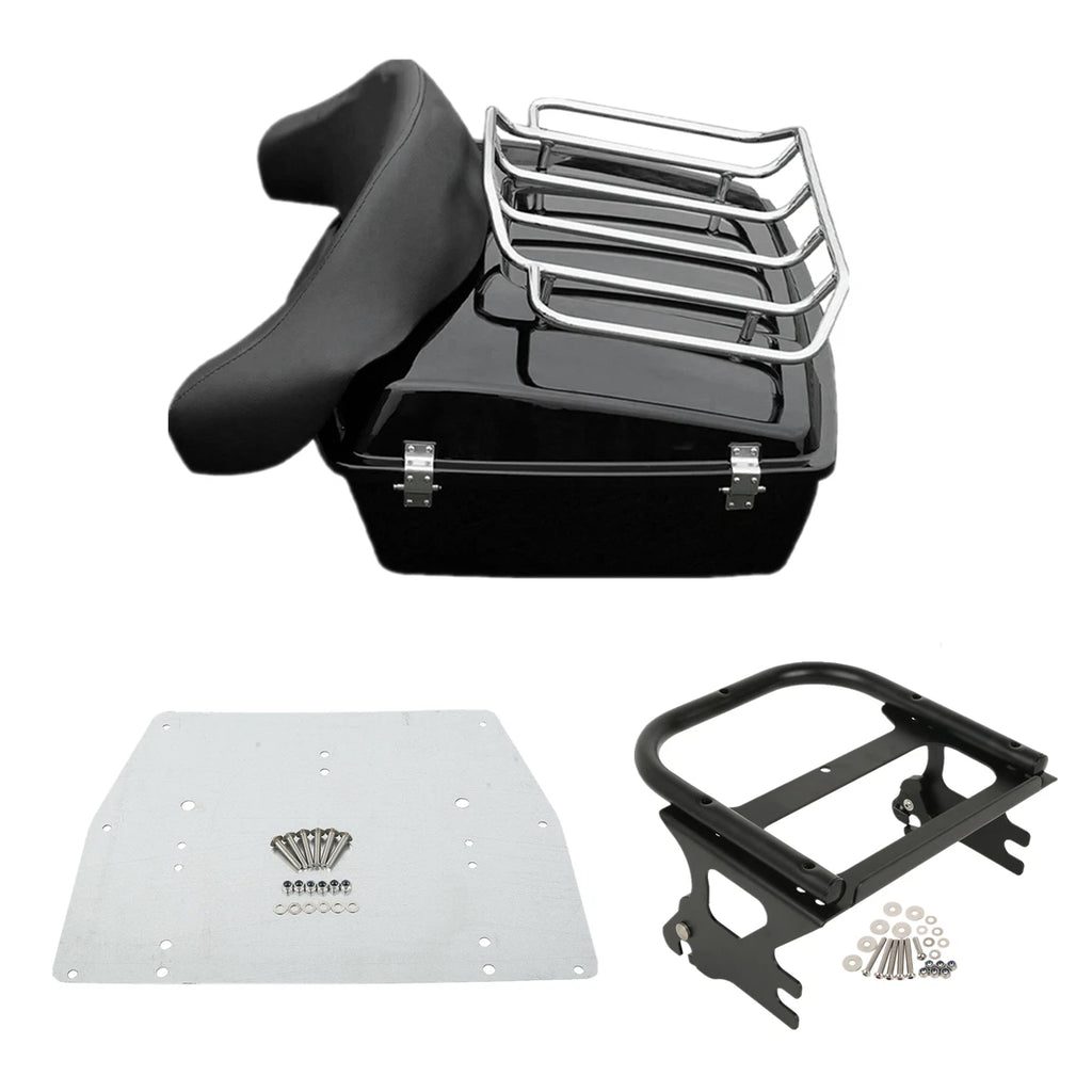 Trunk Mount Rack Pad Base Plate for Harley Street Road Glide (1997–2008)