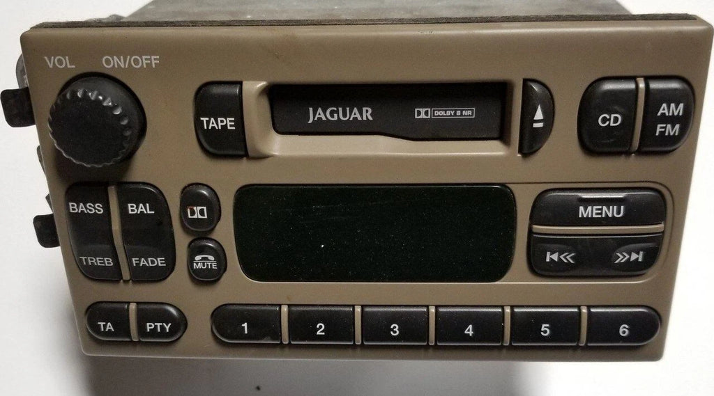 Stereo Tape Radio Player for Jaguar S-Type (1999–2002) XR8F-18K876-DHAEK