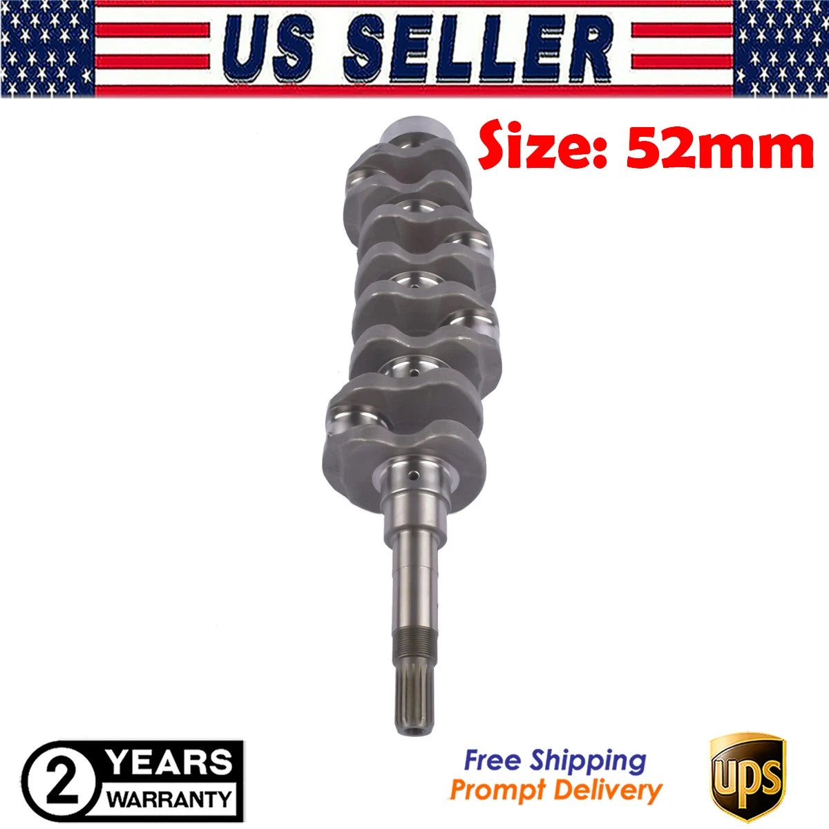 Crankshaft Spacing 52mm for Kubota V1903 V2003 V2203 (–) 1664123020