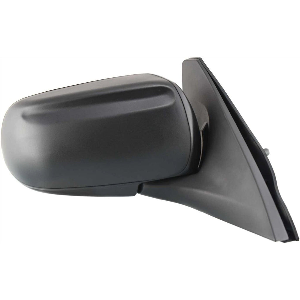 Set of 2 Manual Remote Mirrors for Mazda Protege (1999–2003) Textured Black