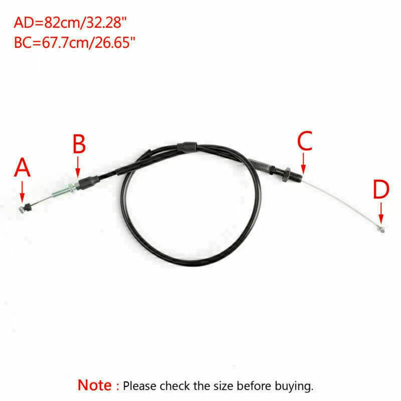 Throttle Cable for Ducati 696 796 1100 (2008–2015) T9