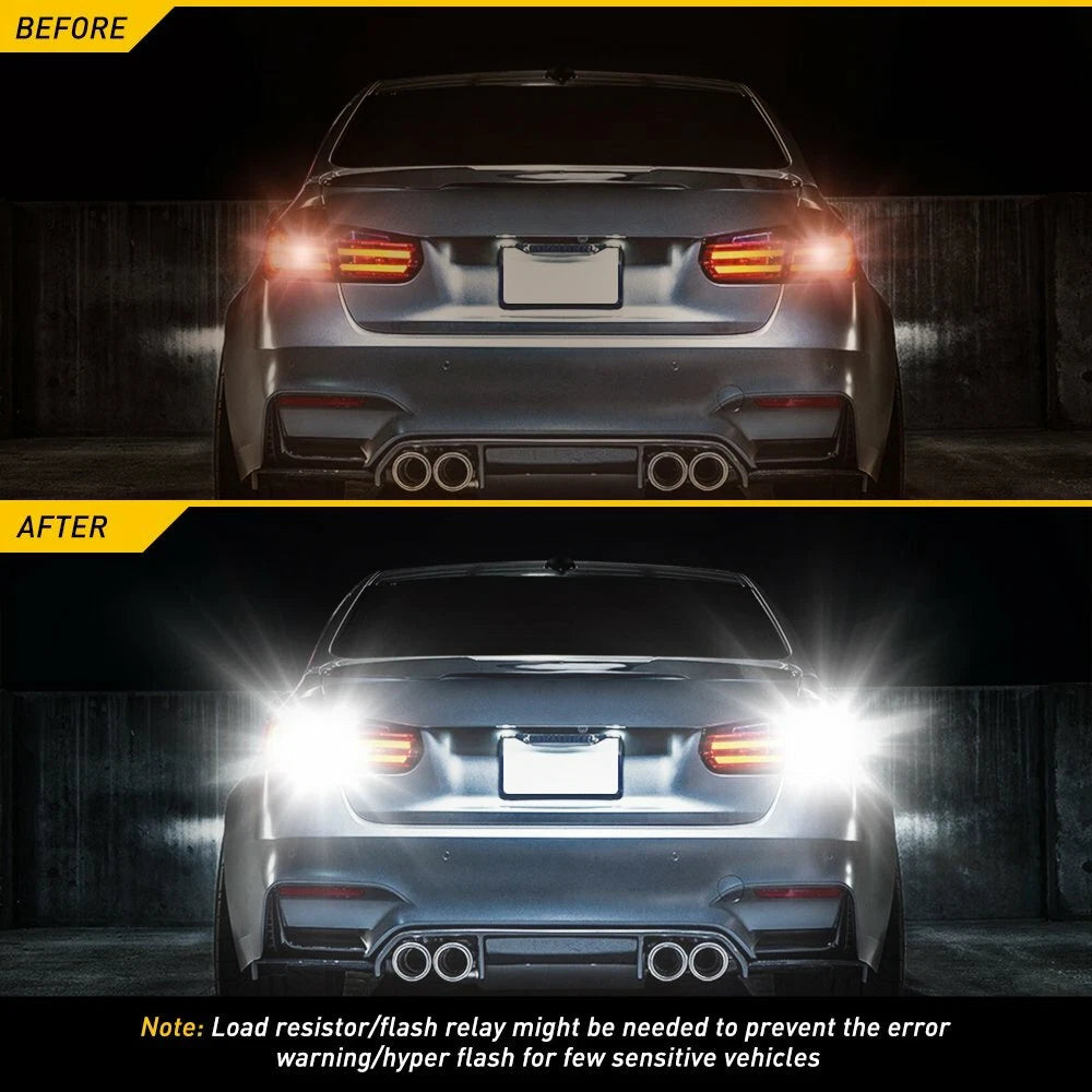 2X LED Back Up Reverse Light Bulbs for [Make Model] (YYYY–YYYY)