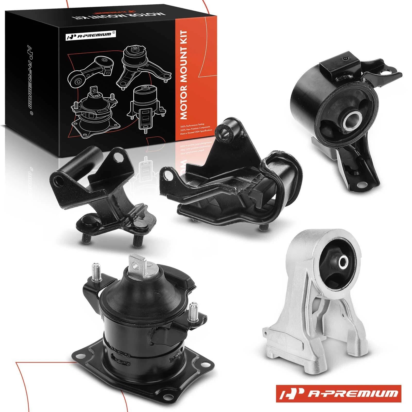 5X Engine & Transmission Mounts for Honda Odyssey (2008–2010)