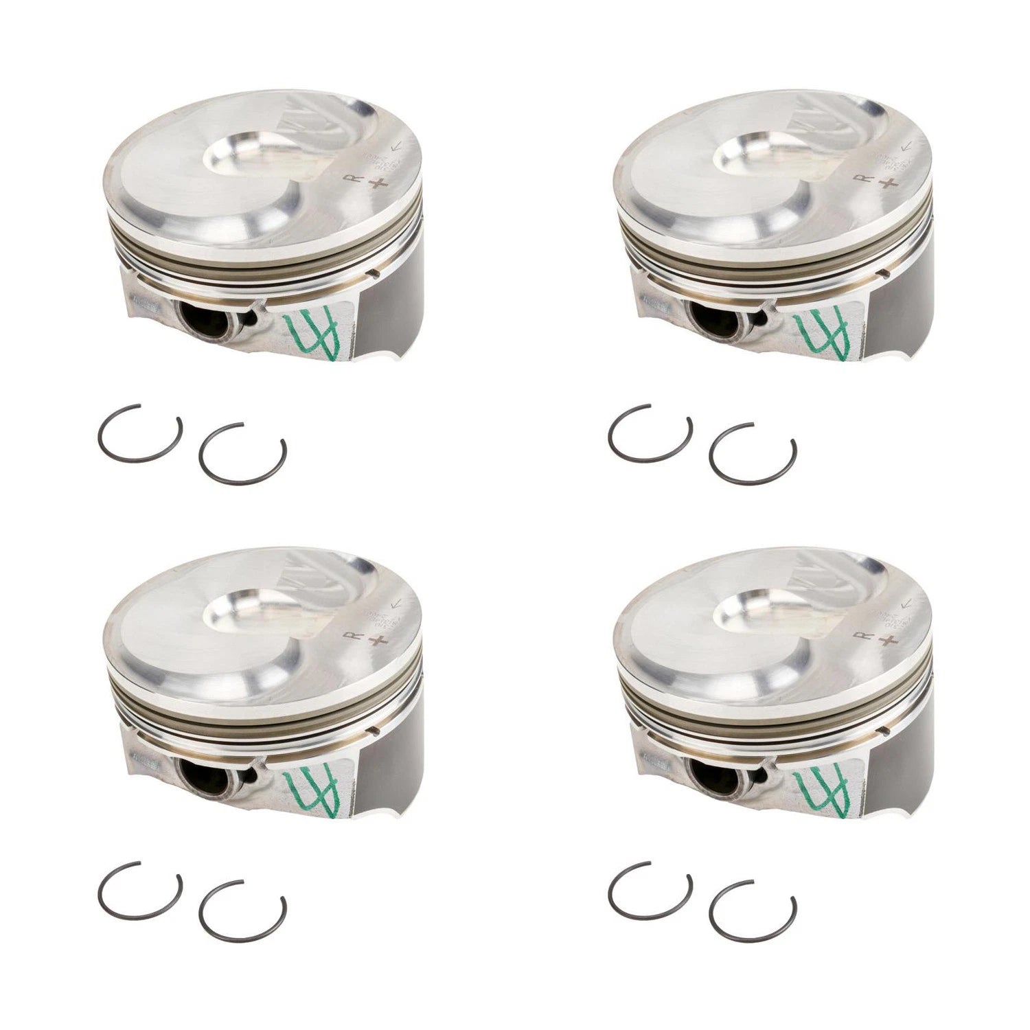 4X Engine Piston Set for Chevrolet Escalade, Corvette, Silverado 1500 (2002–2023)