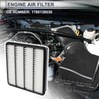 Engine Air Filter No. 1780138030 for Toyota Land Cruiser (2016–2021)