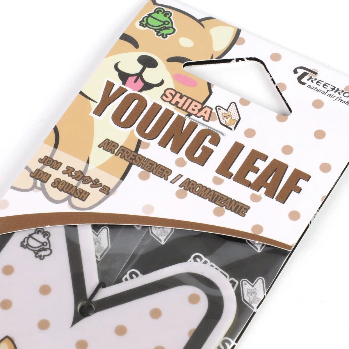Treefrog Wakaba Young Leaf Air Freshener for Car Office (JDM)