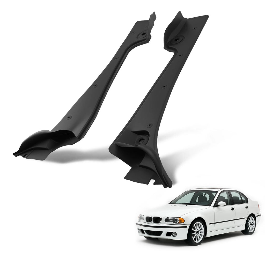 Front Windshield Wiper Cowl Cover Panels for BMW 5 Series (2007–2010)