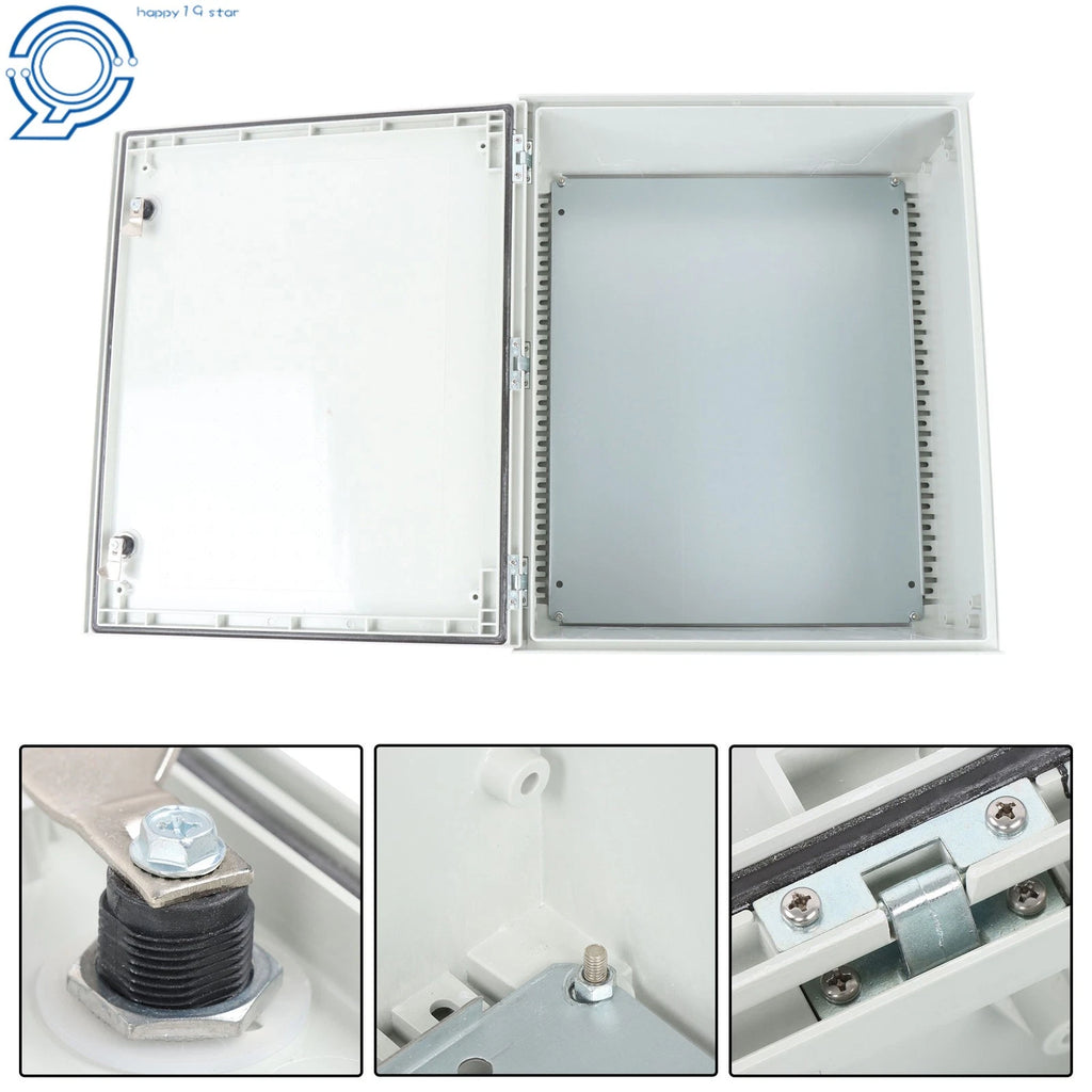 NEMA 4 Fiberglass Steel Electrical Enclosure 24x20x9" IP65 Waterproof