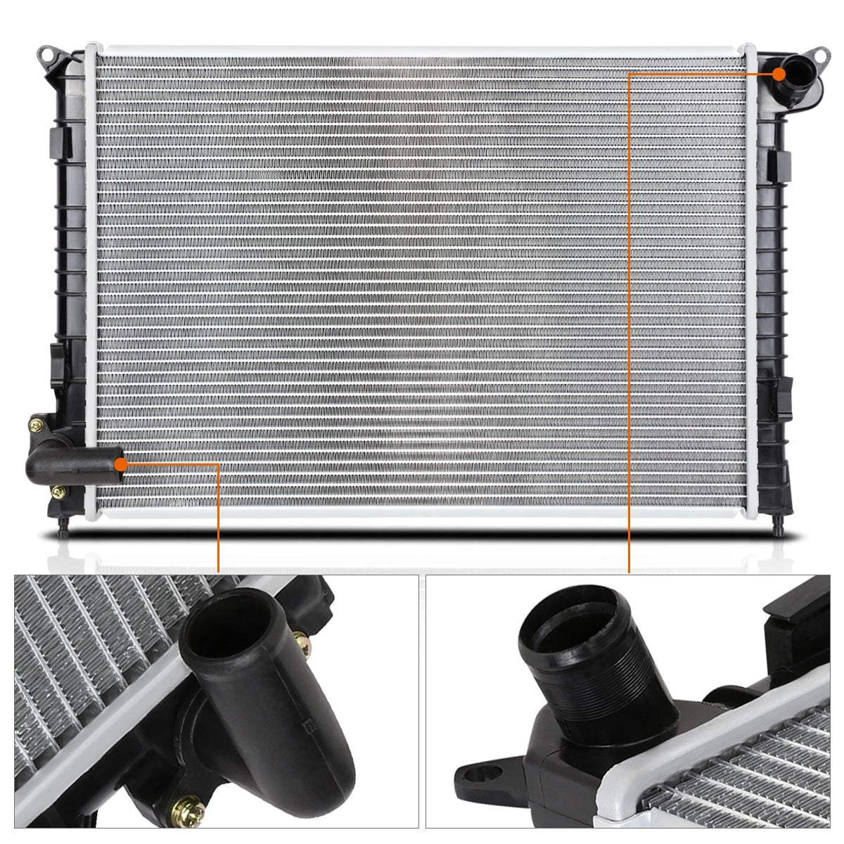 OE Replacement Aluminum Radiator for Mini Cooper (2002–2006) DPI-2747
