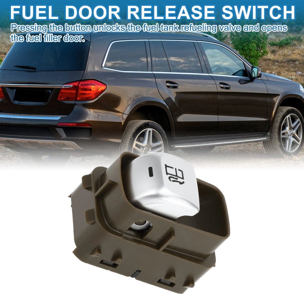 Fuel Door Release Switch No.2229051504 for Mercedes-Benz S550 (2014–2017) Brown