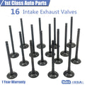 16PCS Exhaust Valve Kit for Mitsubishi Lancer, Kia Optima, Hyundai (1.6–2.0)