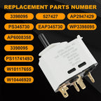 Dryer Push to Start Switch for Whirlpool