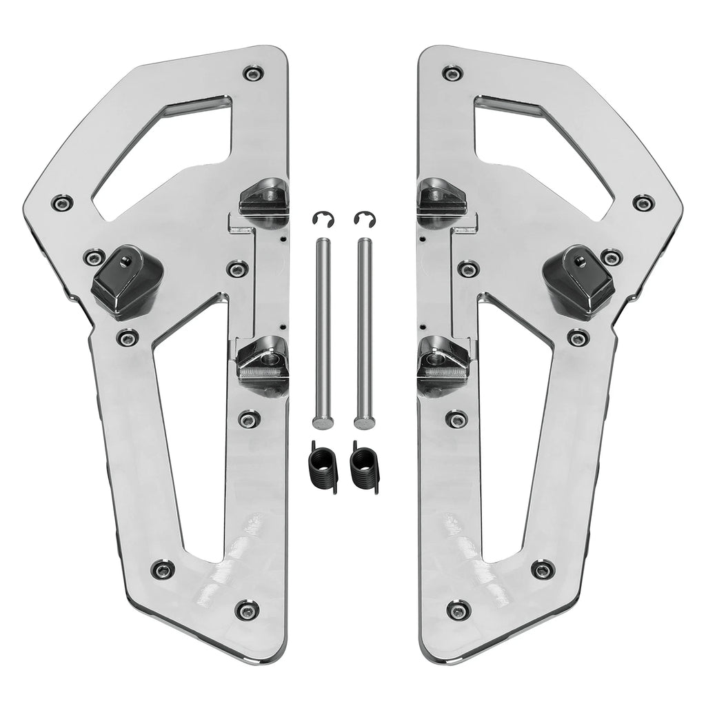 Driver Rider Footboards & Mount Bracket for Harley Softail FLSL FLHCS (2018–2026)