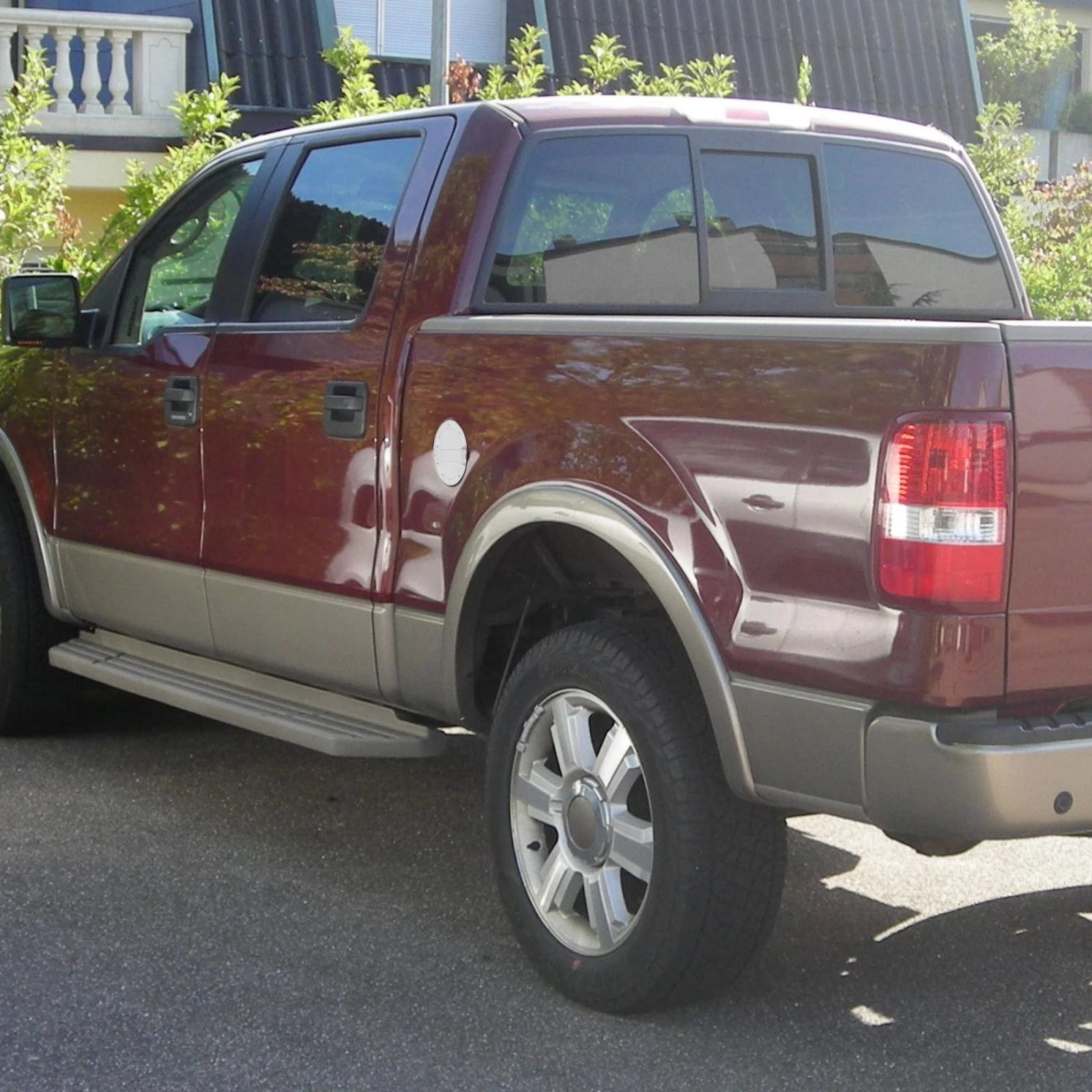 Gas Tank Cap Fuel Filler Door Cover for Ford F150 (2009–2014)