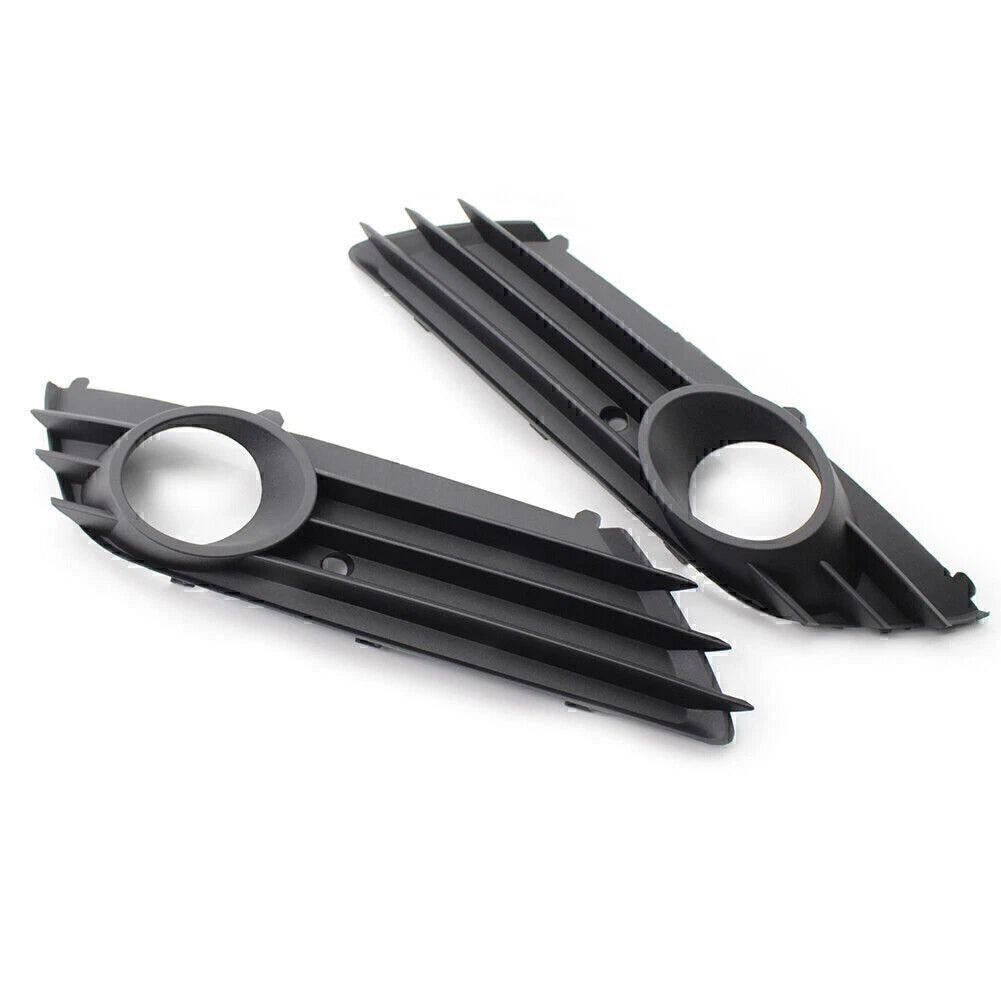 Set of 2 Front Bumper Lower Grille Fog Light Holes for Vauxhall Astra H (2004–2007)