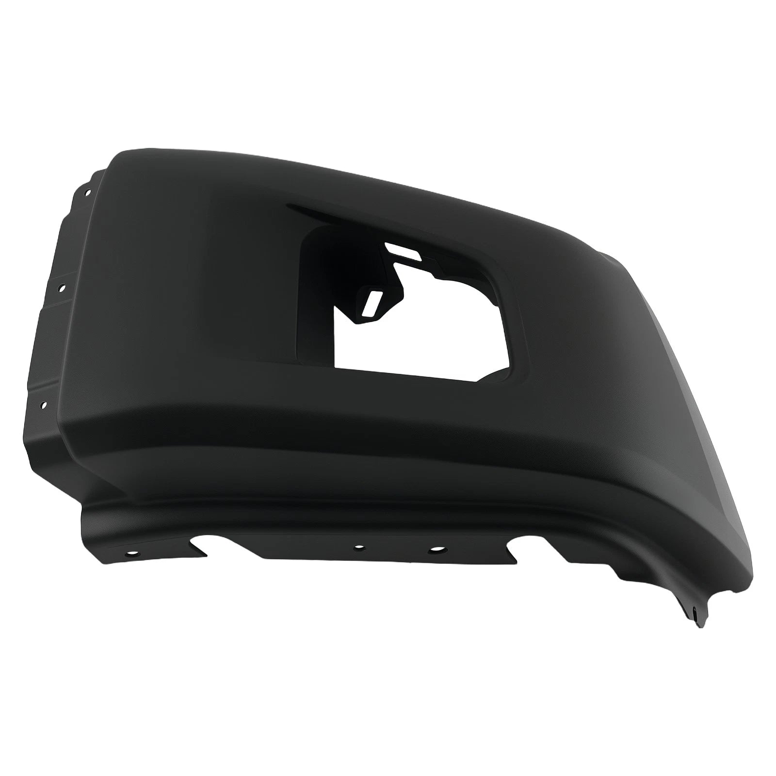 Front Bumper End Right for Toyota Tundra (2014–2021) Plastic Black