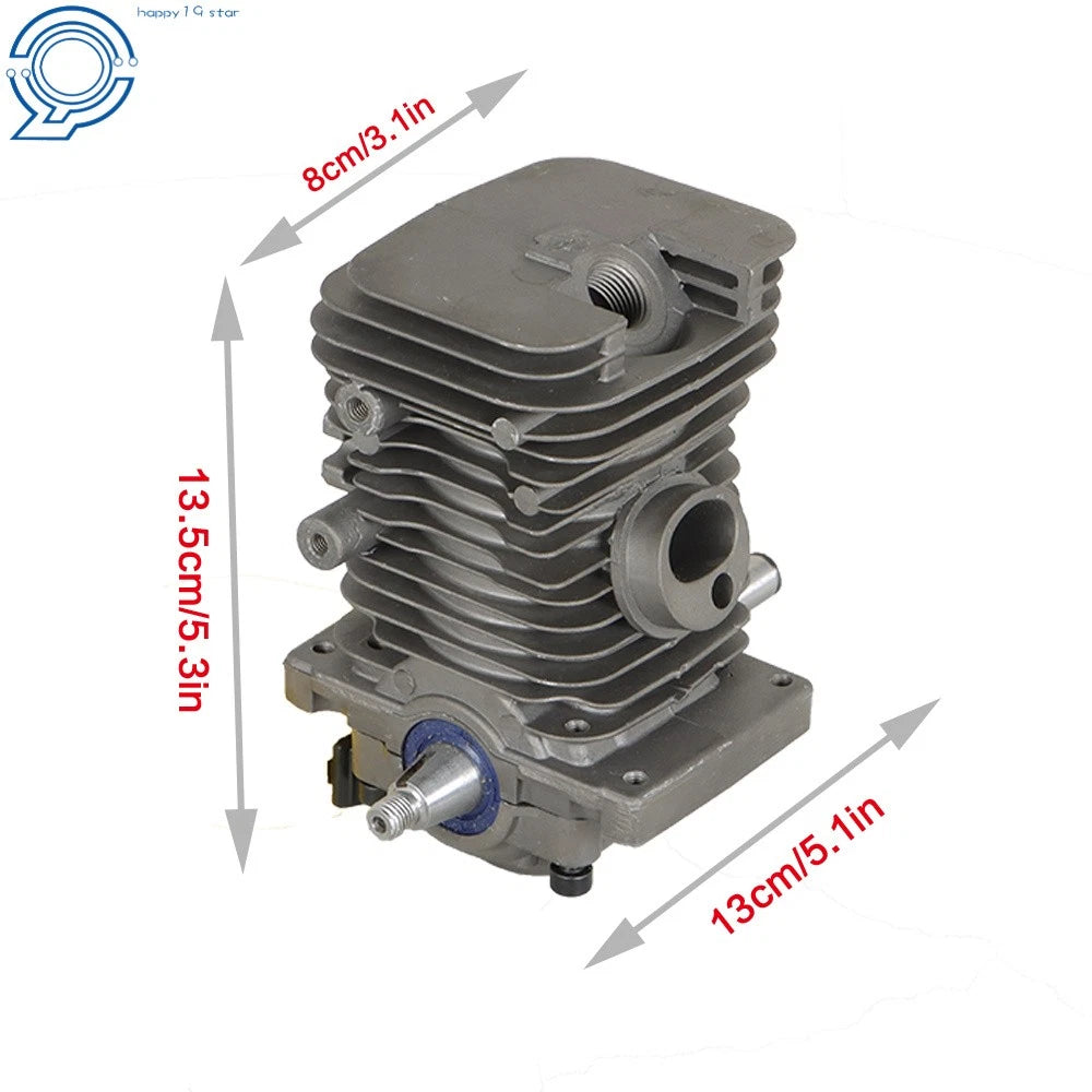 2 Pack Crankshaft Engine Motor Cylinder Piston Kit for MS170 MS180