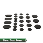 24pcs Blend Door Foam for Volkswagen Golf Jetta Beetle Passat