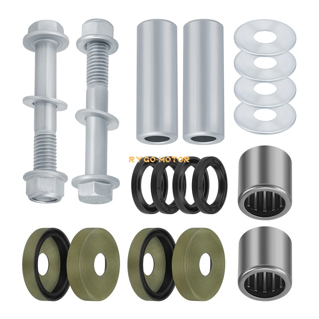 Front Lower A Arm Bushing Bearing & Bolts for Suzuki Quadsport Z400 (2003–2014)
