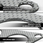 Exhaust Manifold Header Gasket for Jeep Wrangler JK (2007–2011)