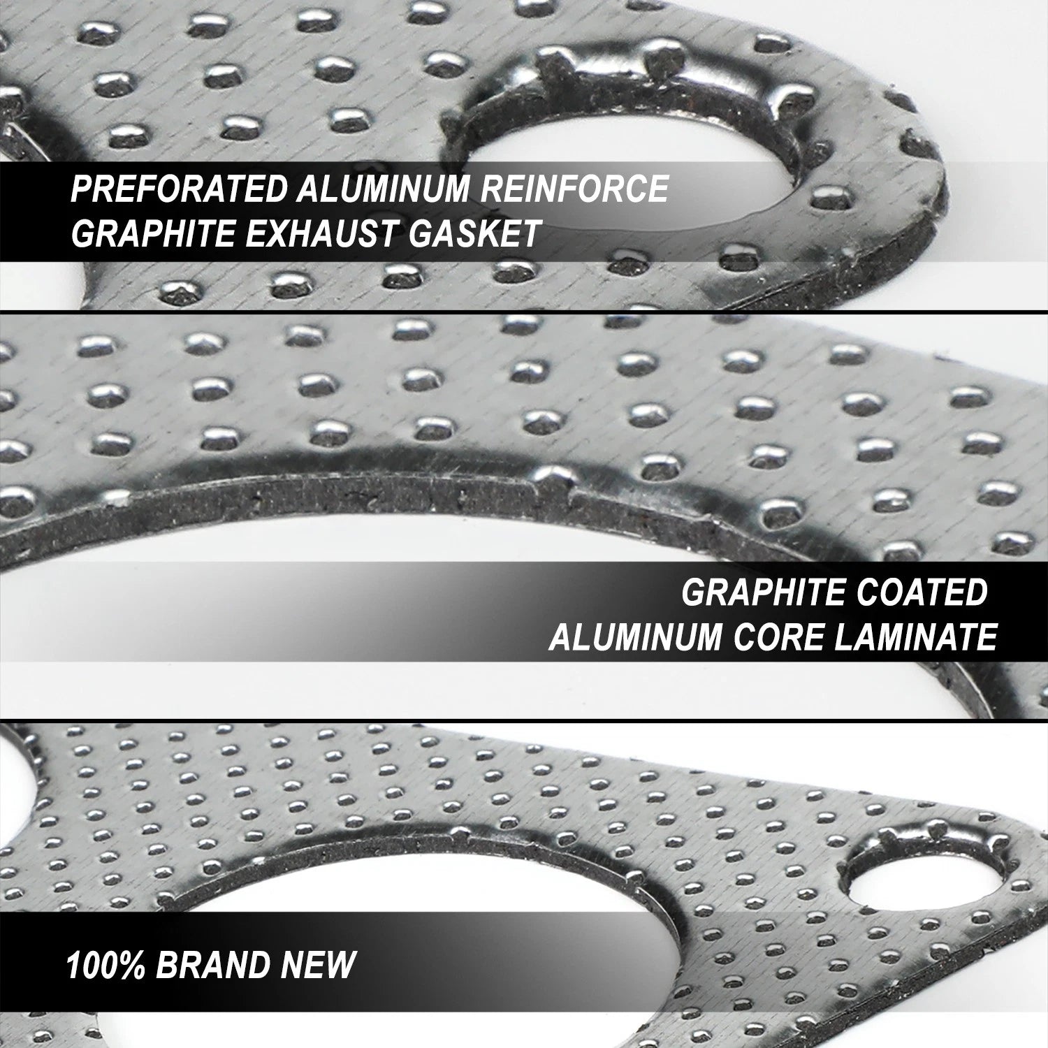 Exhaust Manifold Header Gasket for Jeep Wrangler JK (2007–2011)
