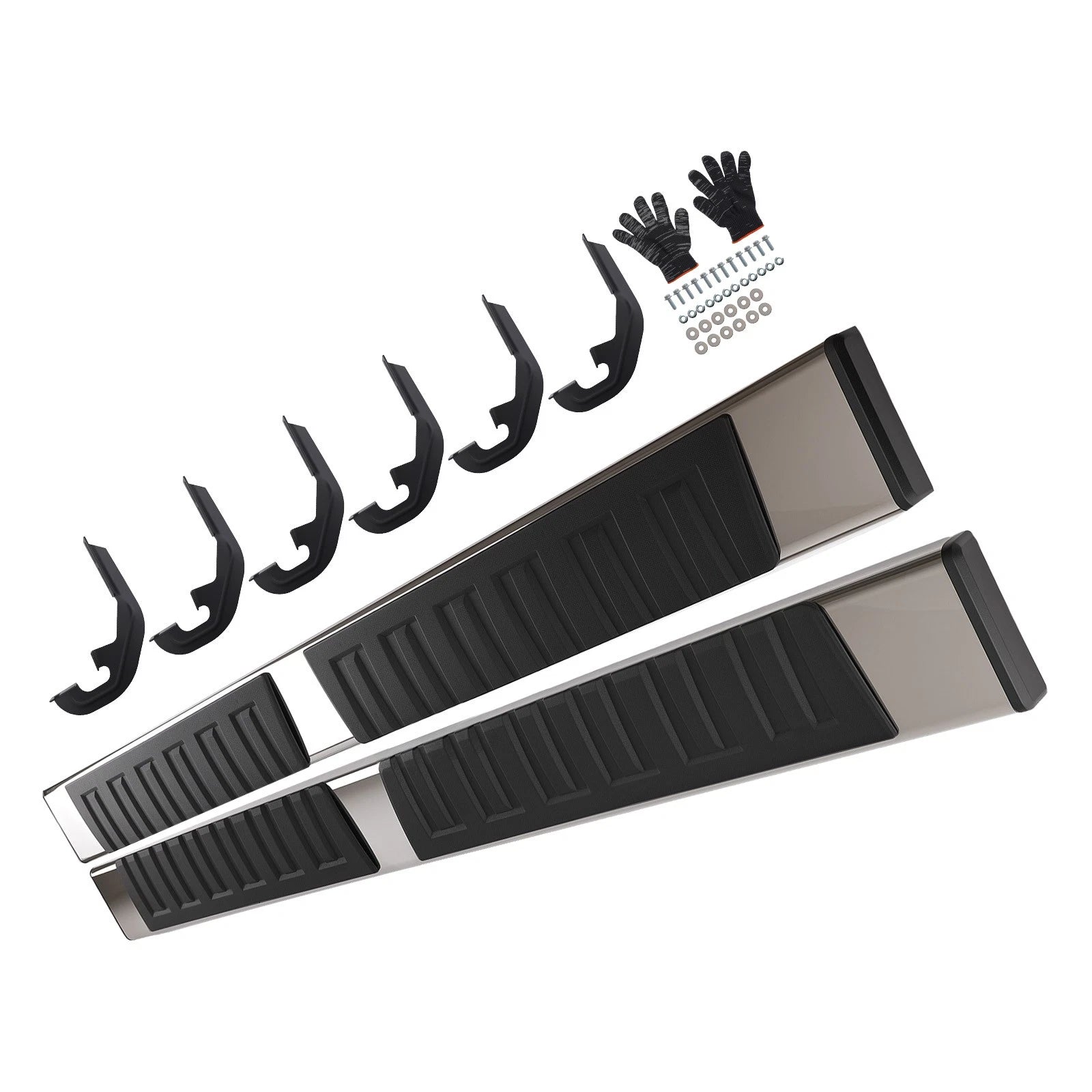 Running Boards Nerf Bars for Chevy Silverado GMC Sierra HD (2019–2026)