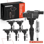 Set of 6 Ignition Coils & Iridium Spark Plugs for GMC Acadia (2017–2020)