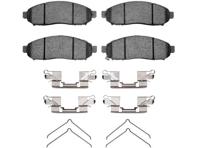 Front Brake Pad Set for Suzuki Equator (2009–2012) QX672FR