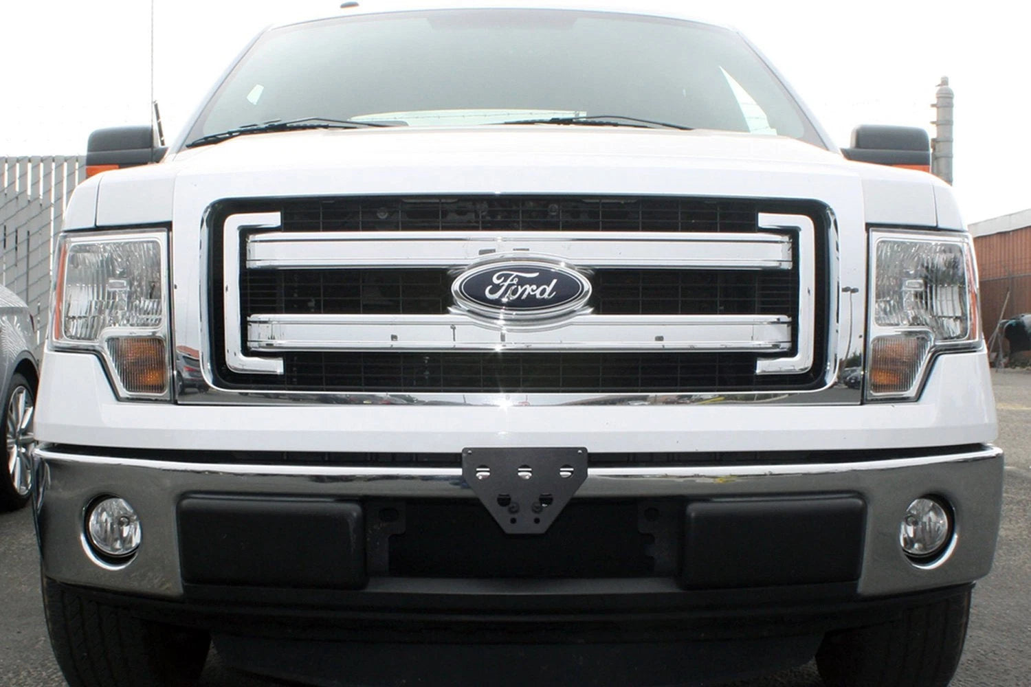 License Plate Bracket Replacement for 2009–2014 Ford F-150 Removable Metal