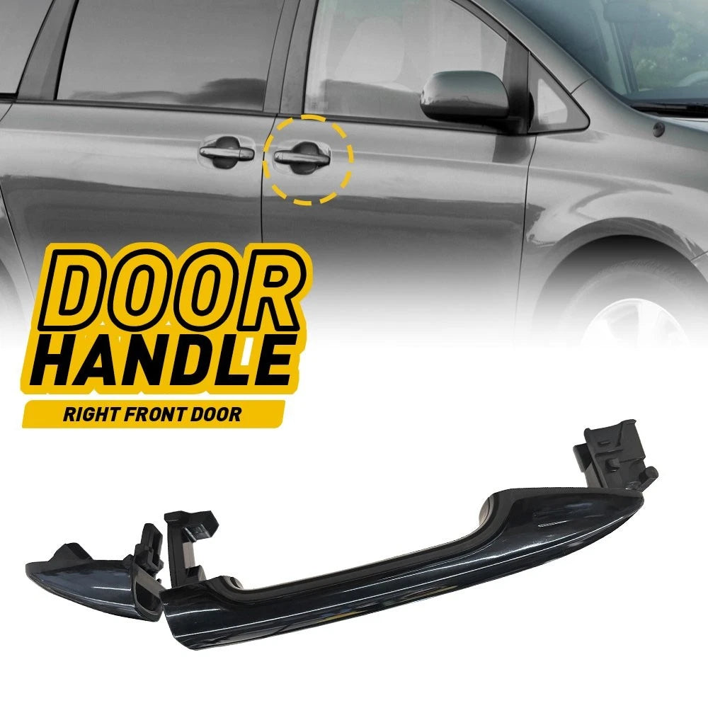 Exterior Door Handle for Toyota Sienna (2011–2016) - Black, Front Passenger Side EPY